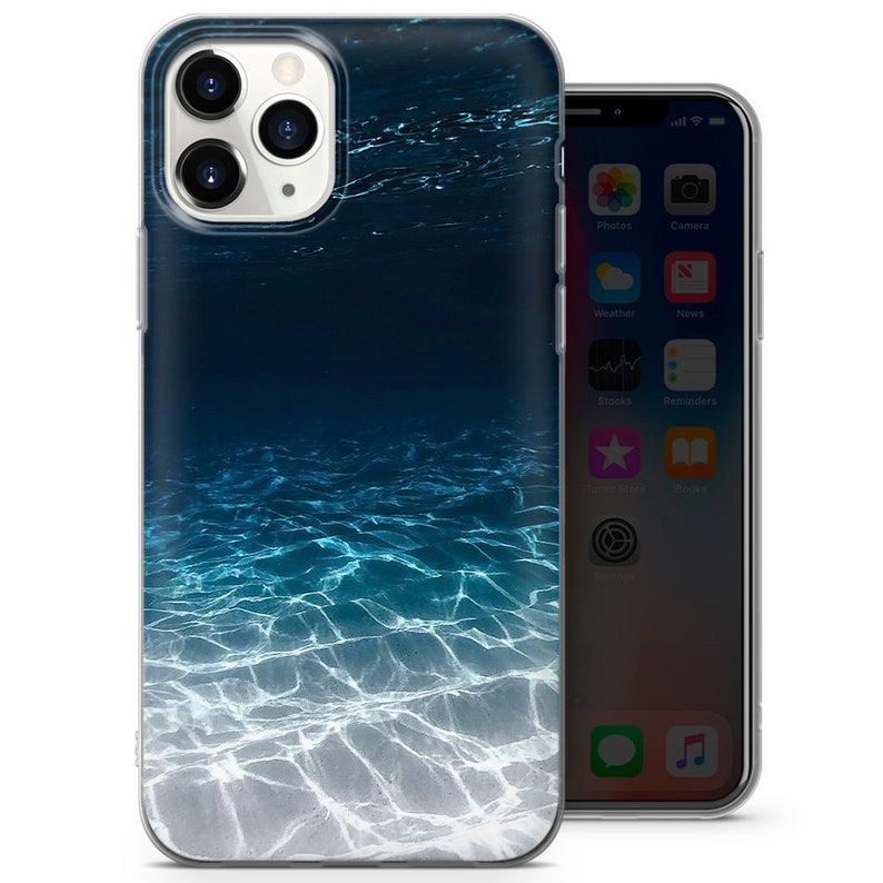 Ocean Waves Phone Case Sea Water Underwater Tropical Cover - Etsy