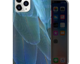 iPhone - Feathers Feathers Phone Case Pastel Case Feather Cover Fit iPhone 14