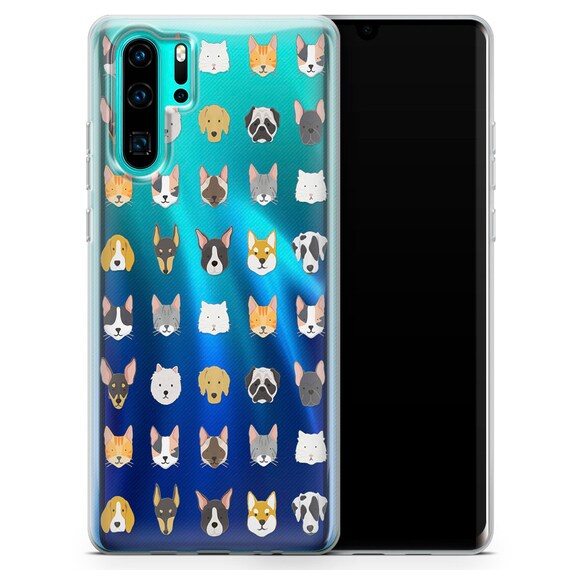 Custodia IPhone XR Trasparente Con Impronte Di Cane E Gatto - TPU Morbido