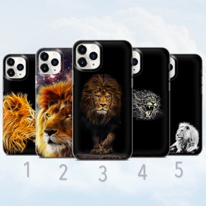 Lion Phone Case King of the Jungle Animal Cover Fits - Etsy