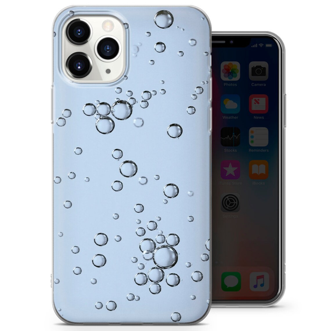 Bubbles Phone Case Colorful Bubble Pattern Phone Cover Fits Etsy