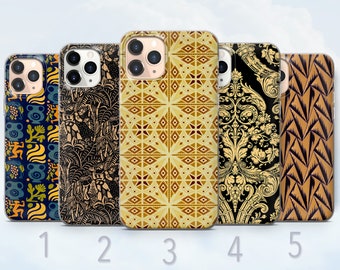 Art Deco Phone Case, Colorful Abstract Vintage Retro Pattern Cover - Fits iPhone 7, 8, SE2022, Xs, Xr, 11, 12, 13, 14, 15 | Samsung S23, S24