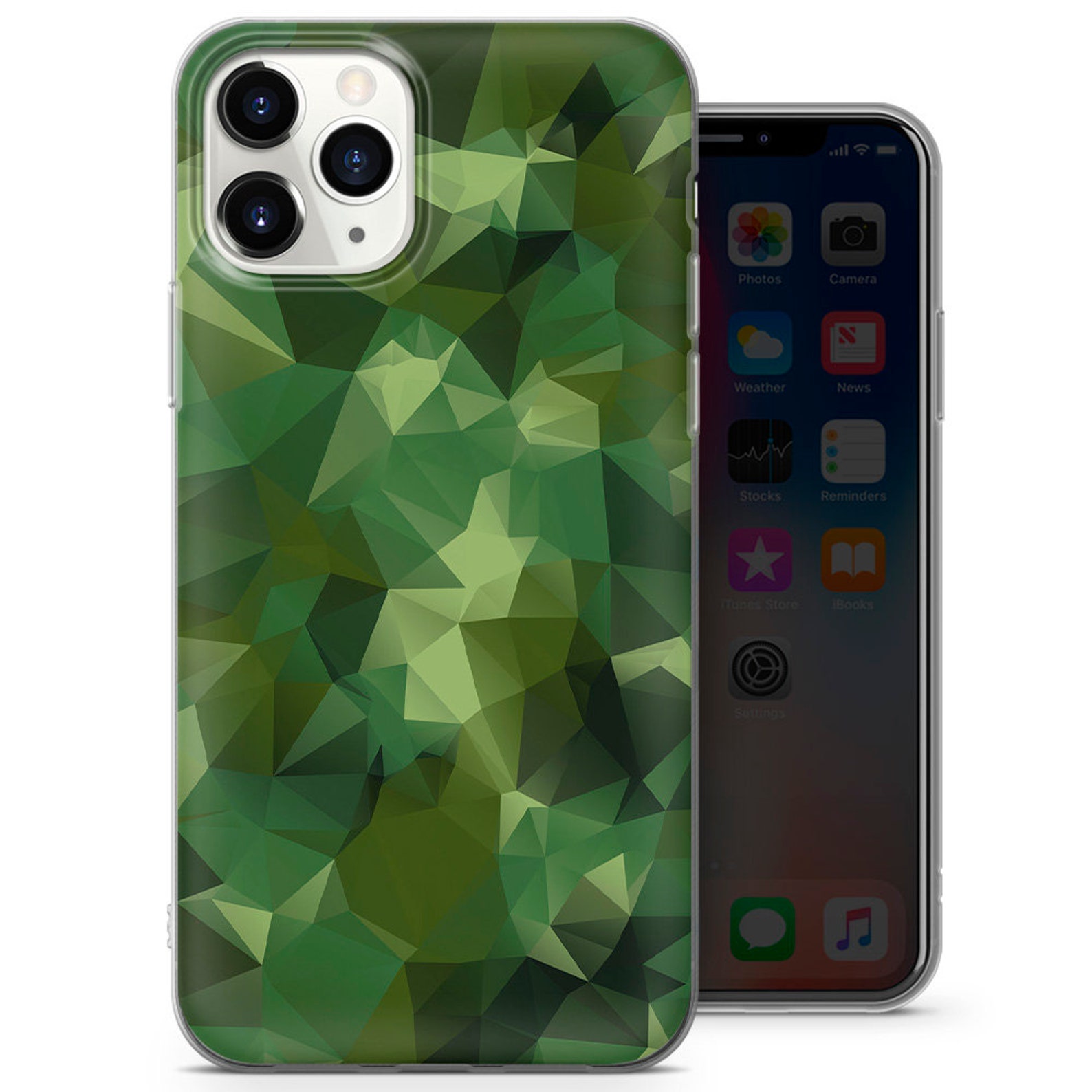 Camo Phone Case Poly Camouflage Military Pattern Cover Etsy UK