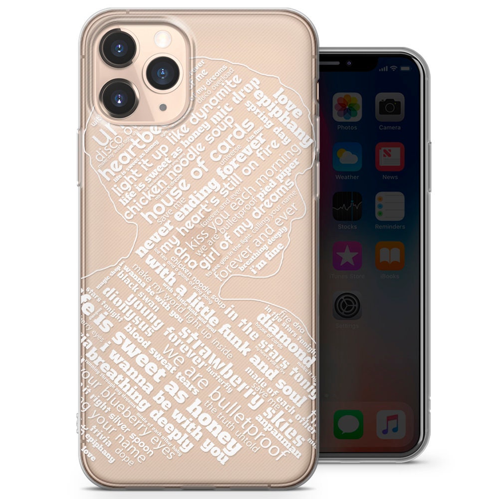 iPhoneアクセサリー BTS Amazon.com: BTS Bangtan Boys Official BTS Logo Silicone
