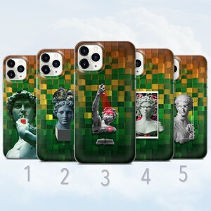 Aesthetic Vaporwave Phone Case, Abstract Collage Art, Colorful Cover - Fits iPhone 7, 8, SE2020, Xr, 11, 12, 13, 14, 15 | Samsung S23, S24