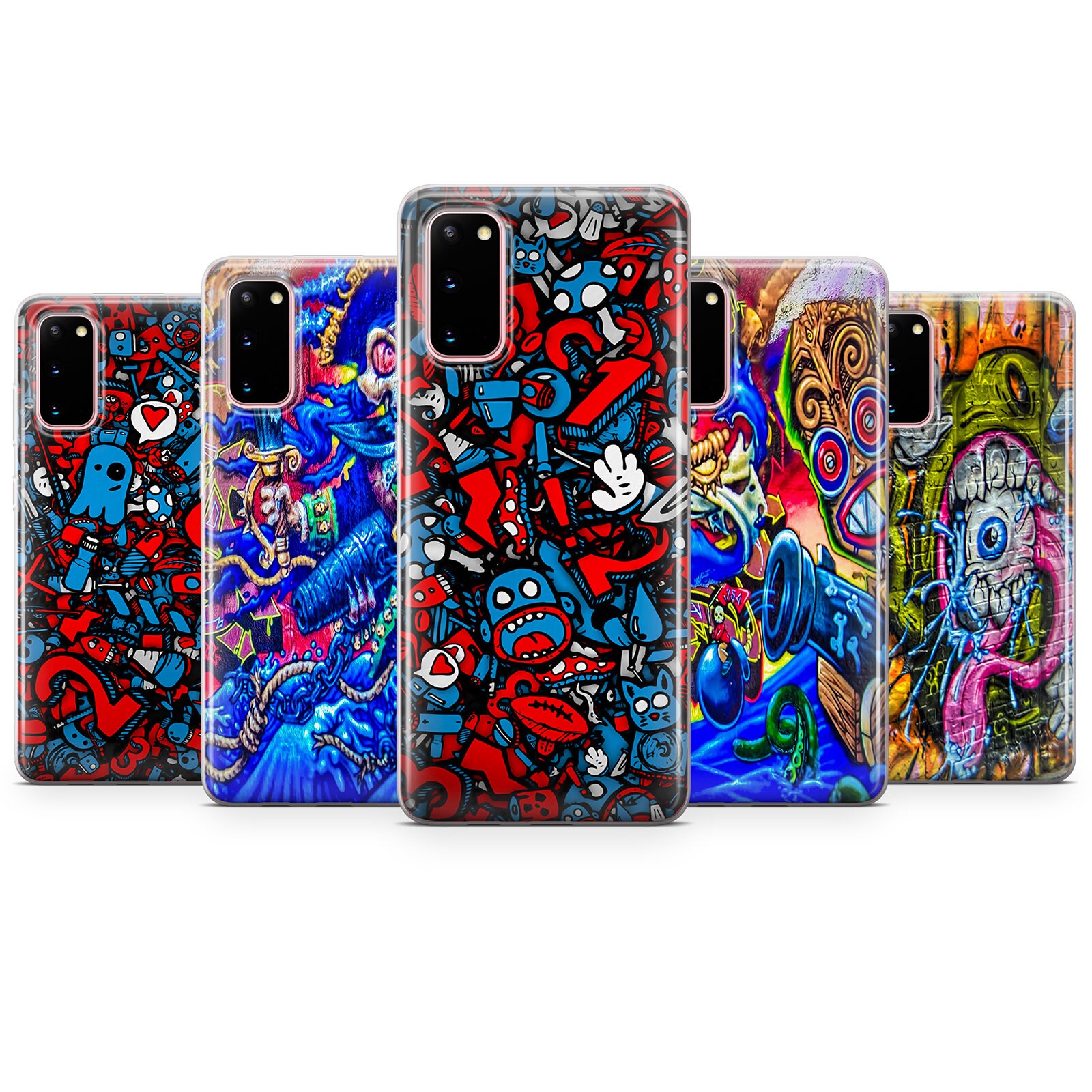 Graffiti Phone Case, Trippy Abstract Psychedelic Cover