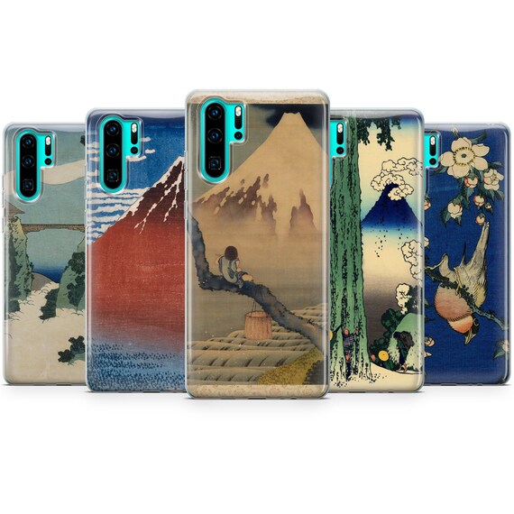 Japanese Art Phone Case, Hokusai, Aesthetic Vintage Art