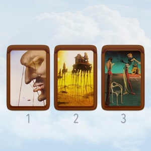 Salvador Dali Magnetische Brieftasche für iPhone 12-16, Ästhetische Ikonenmalerei, Kunstkartenhalter, Personalisierte Handyhülle