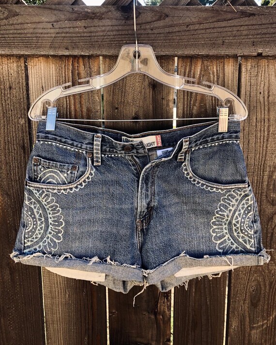 Custom levi shorts sale