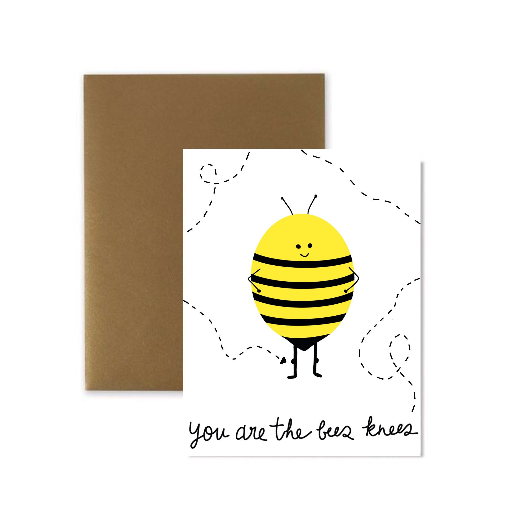 Gardens Grow Best from Seeds of Love Blank Card - The Bee's Knees
