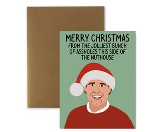 Griswold Funny Christmas Card, Funny Christmas Movie Card