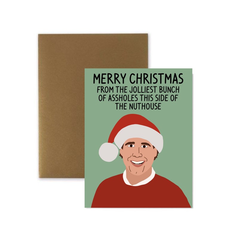 Clark Griswold Funny Christmas Card National Lampoon Card | Etsy