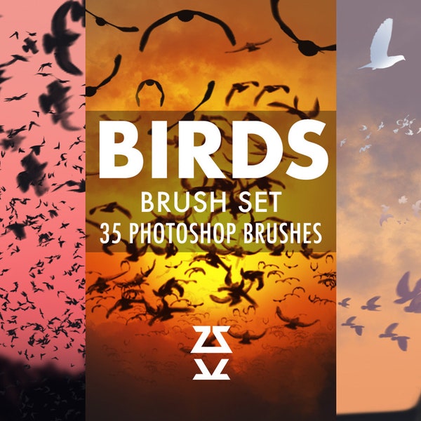 Birds Brush Set