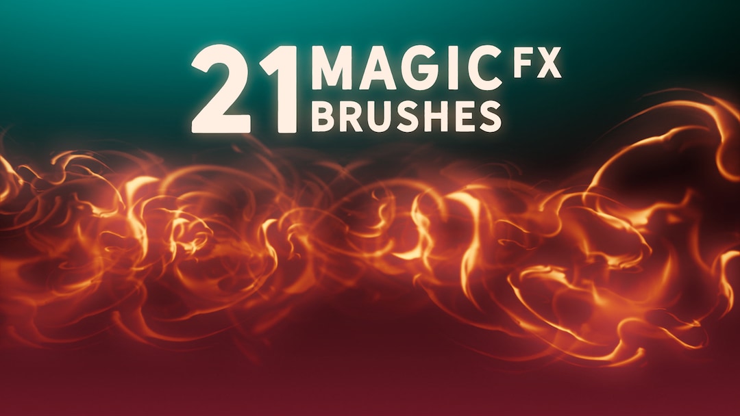 Magic FX Brush Set Vol. 1 | Procreate | Photoshop | CSP | Effect ...