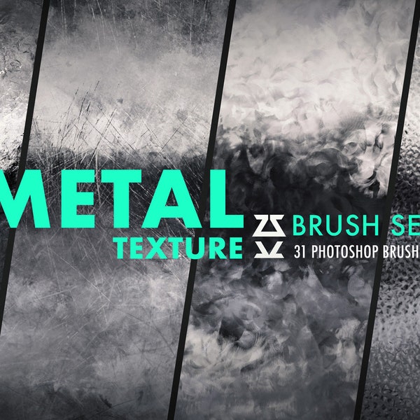 Metal Texture Brush Set