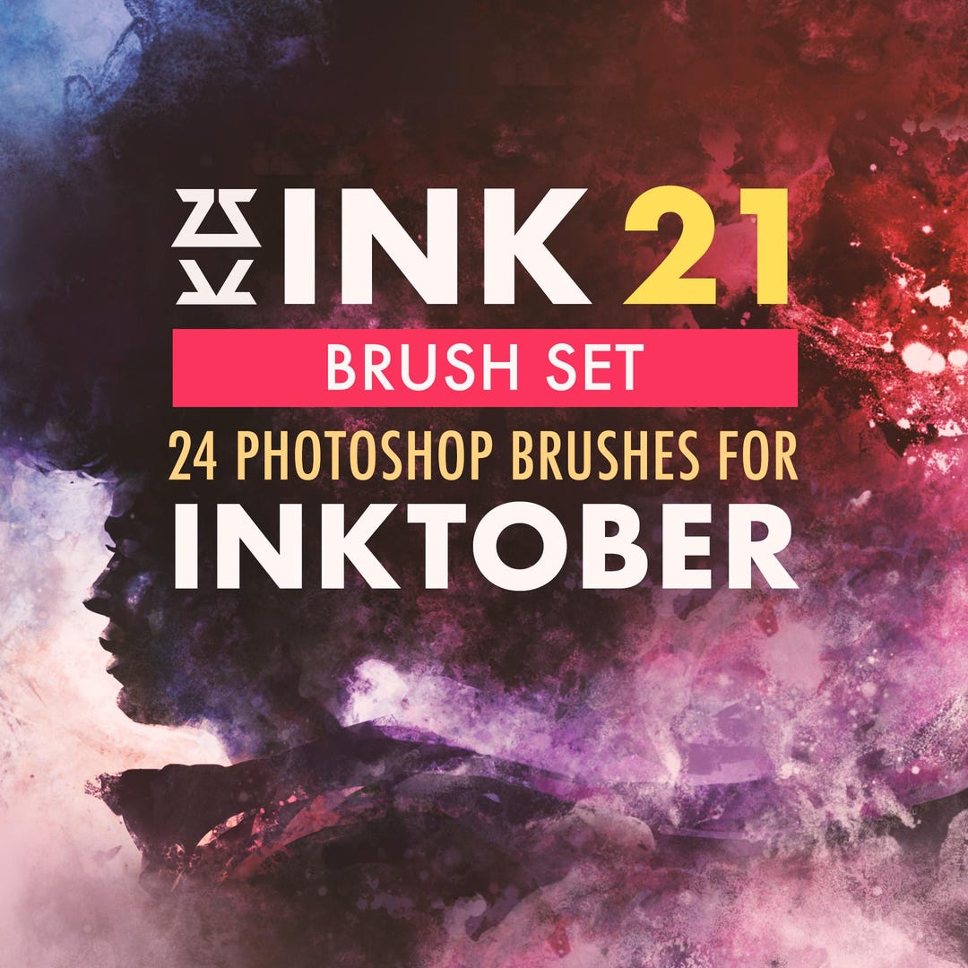Ink '21 Brush Set | Procreate | Photoshop | CSP | Texture Brushes - Etsy