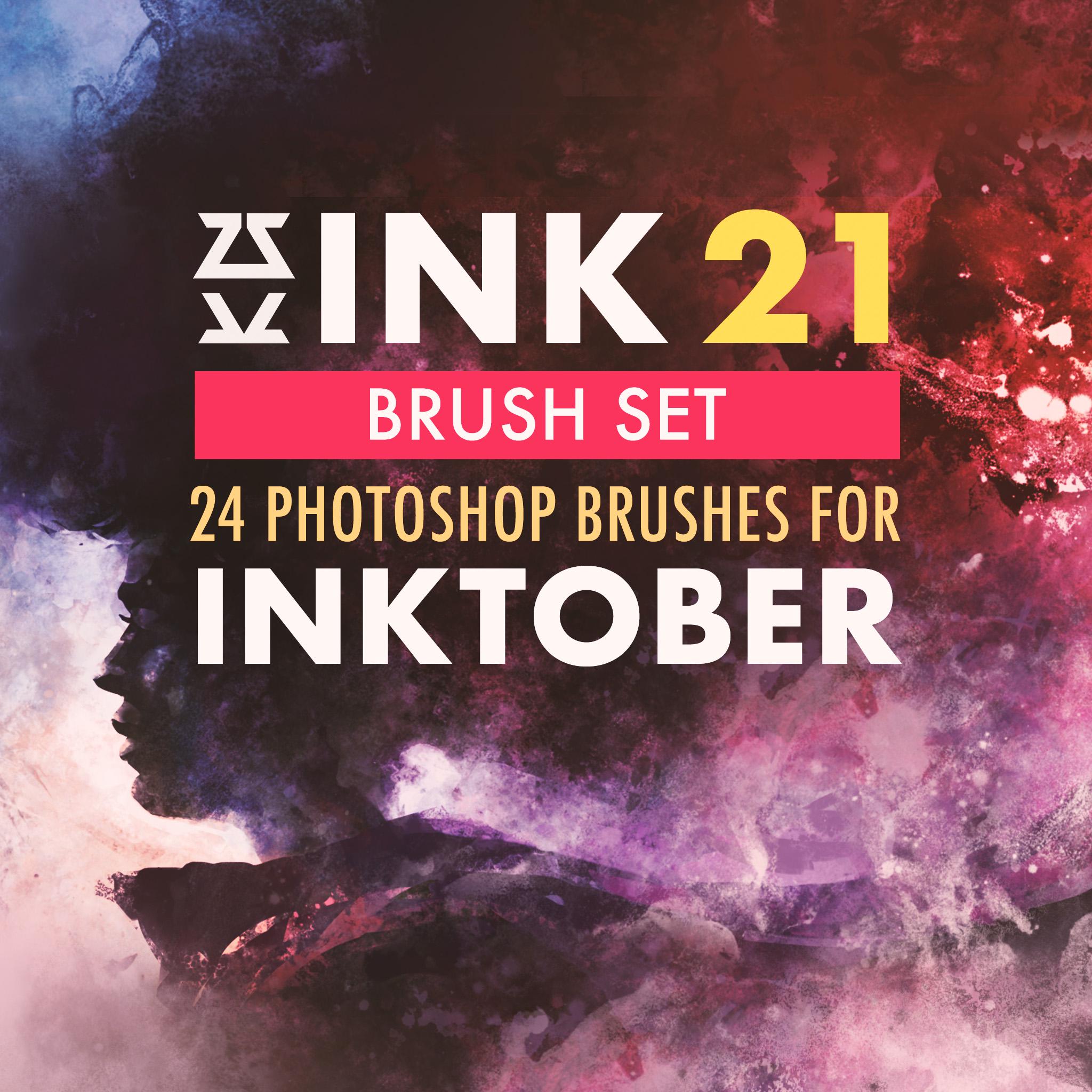 Ink '21 Brush Set | Procreate | Photoshop | CSP | Texture Brushes - Etsy