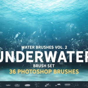 Unterwasser Pinsel Set | Procreate | Photoshop | CSP | Texturpinsel