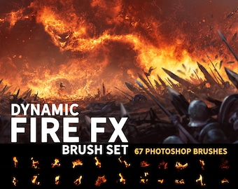 Dynamic Fire FX Brush Set