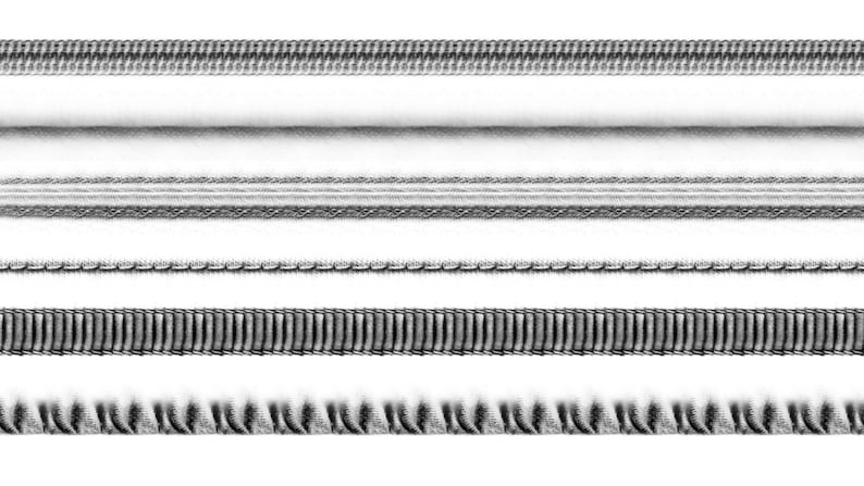 Stitches Brush Set | Procreate | Photoshop | CSP | Texture Brushes - Etsy