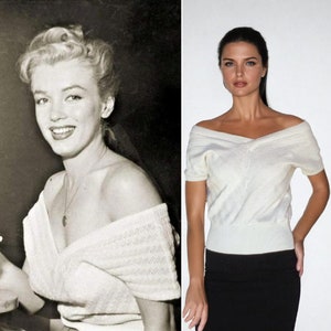 marilyn monroe off the shoulder dress Marilyn monroe off shoulder