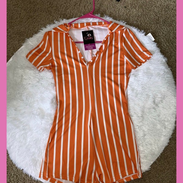 Striped Romper,sexy romper,rave outfit,rave wear,sexy jumpsuit,summer jumpsuit,body con dress,adult romper,short sleeve romper,body suit