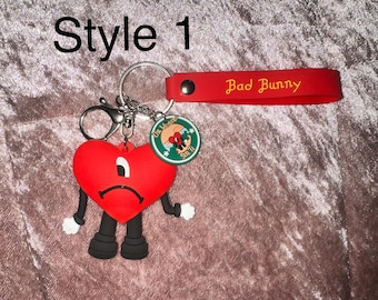 Bad bunny keychain