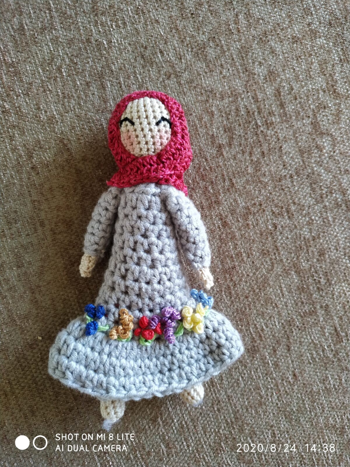 Hafsa Doll Digital Crochet Pattern 