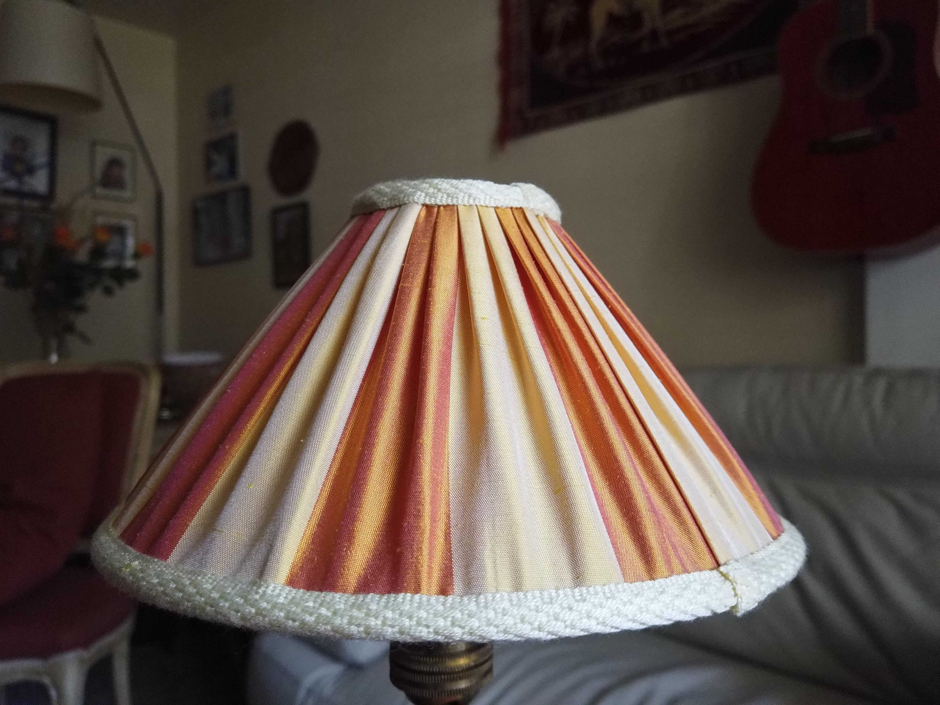 Abat-Jour Soutenu Haute Couture Soie