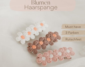 Kleine Blumen Haarspange für Mädchen - Ein bezauberndes MUST HAVE für kleine Prinzessinnen.