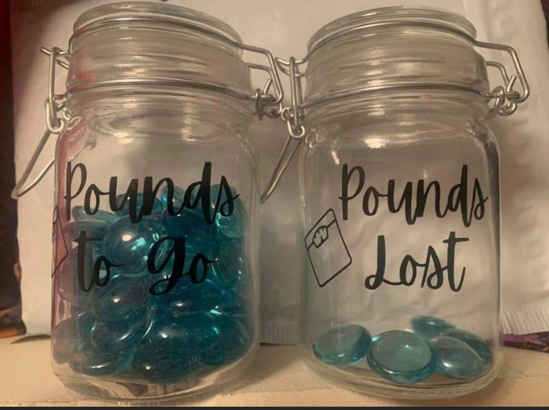 Weight Loss Jars Etsy