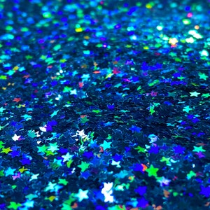 Glitter Starry I.D. Holographic Shape Glitter