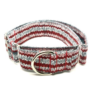 Cozy Martingale Dog/Cat CollarPuppy Kitten, Stainless Steel, Small Large Big, Durable Strong, Vegan, Fabric, Custom