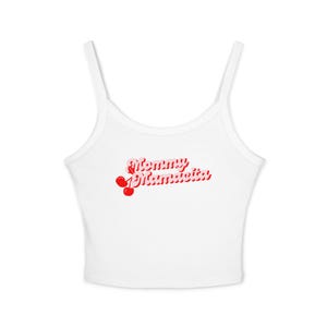 Mommy Mamacita Spaghetti Strap Tank Top | Love Island Inspired, Cute Summer Wear, Gift for Dog Moms, Islanders, Bombshells, Birthday Outfits