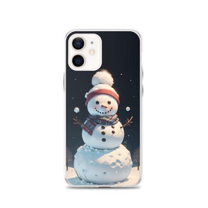 Etui na prezent świąteczny Bałwanek na iPhone®