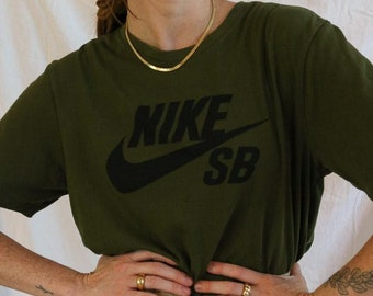 olive green nike sweater