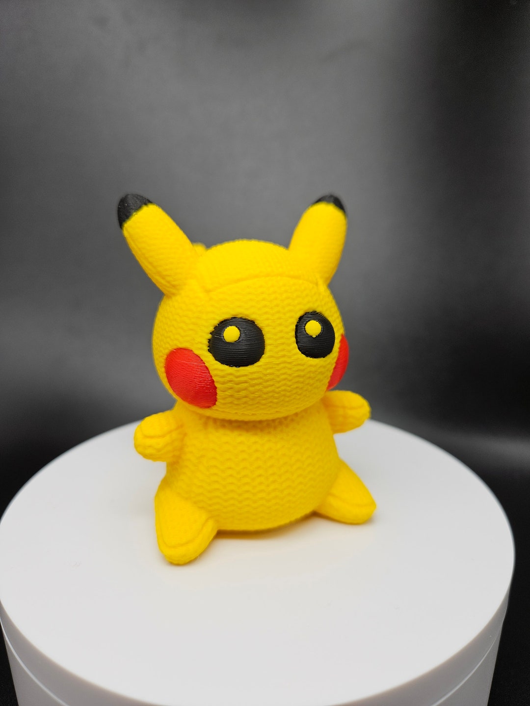 Knitted Pikachu 3d Print - Etsy