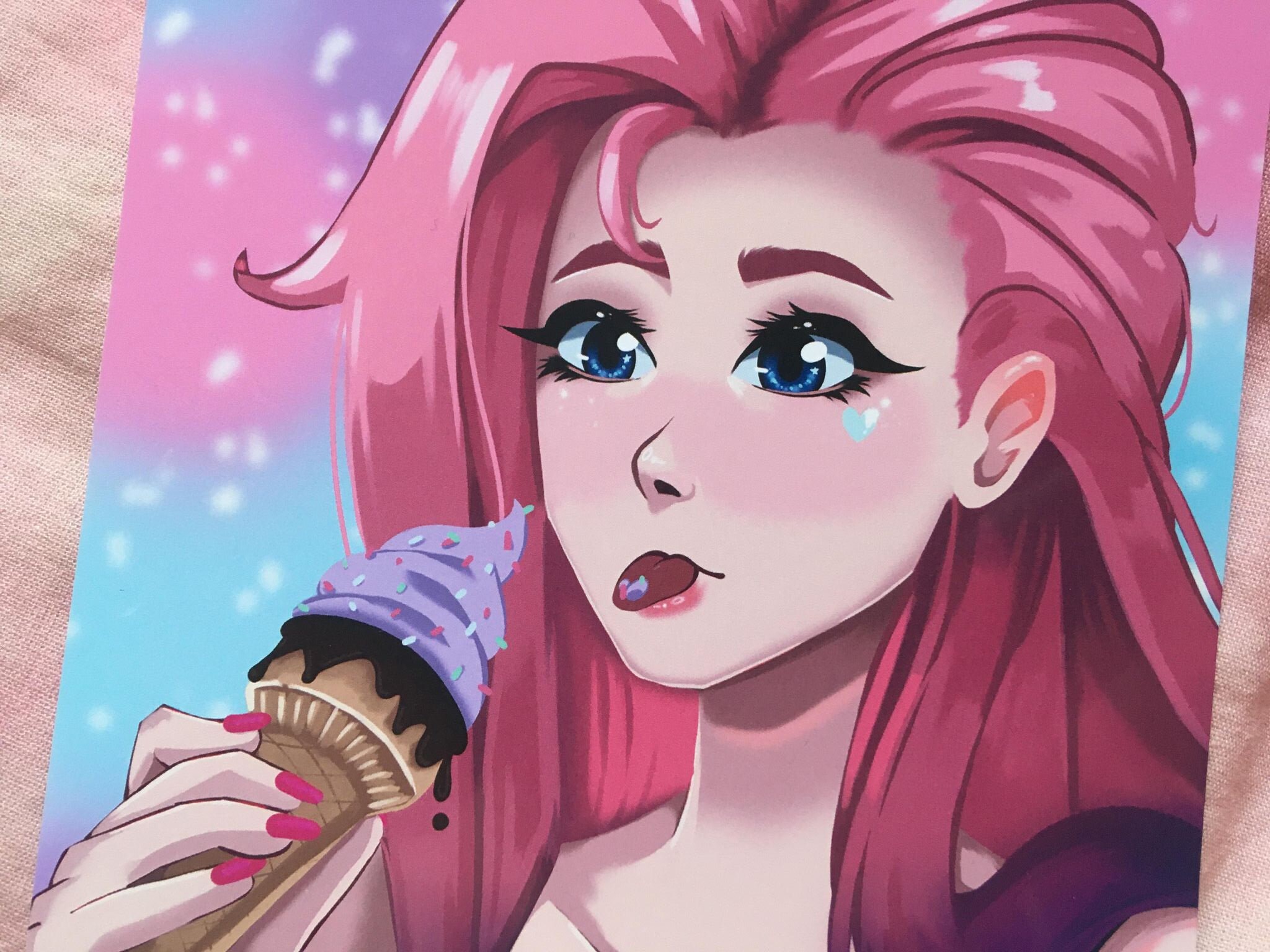 Seraphine League Of Legends Prints Or Stickers Etsy