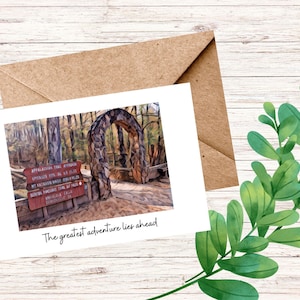 Appalachian Trail Arch Card