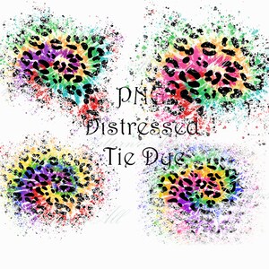 Tie Dye Leopard Print distressed Background,Distressed Cheetah Tie Dye Sublimation Design,Tie dye Distress sublimation tshirt design element