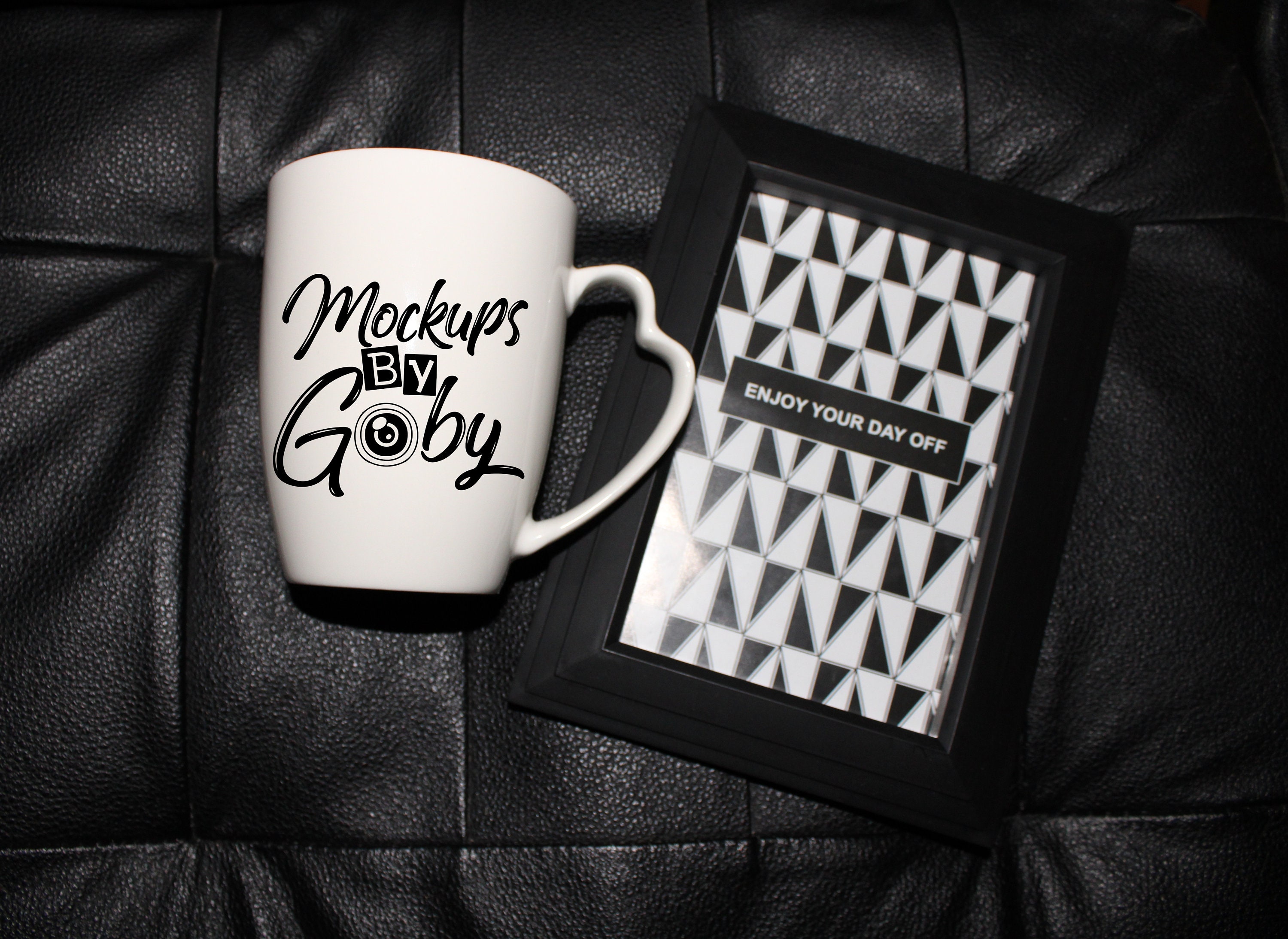 Download White Mug Mockups Relax Mock Ups Enjoy Your Day Off Frame ...