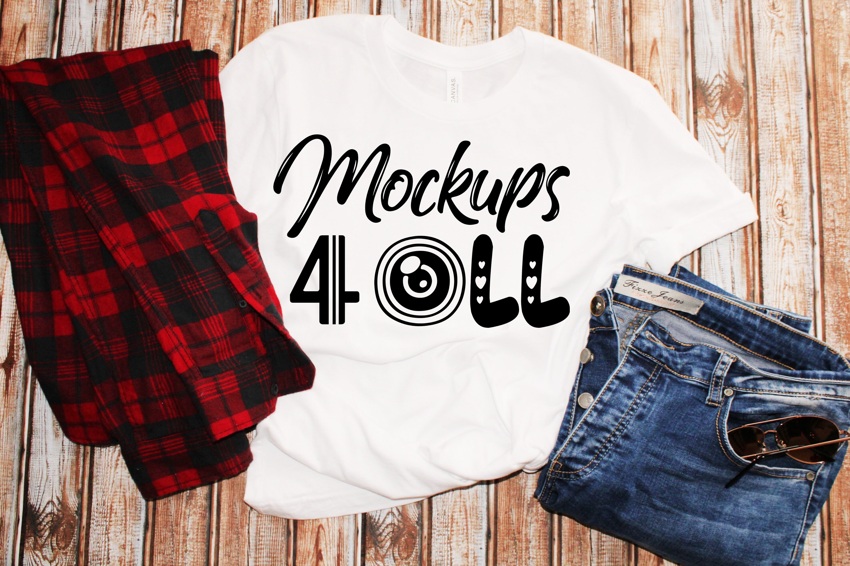 Mens Shirt Mockup Man TShirt Styled Mock Up Flat Lay Men