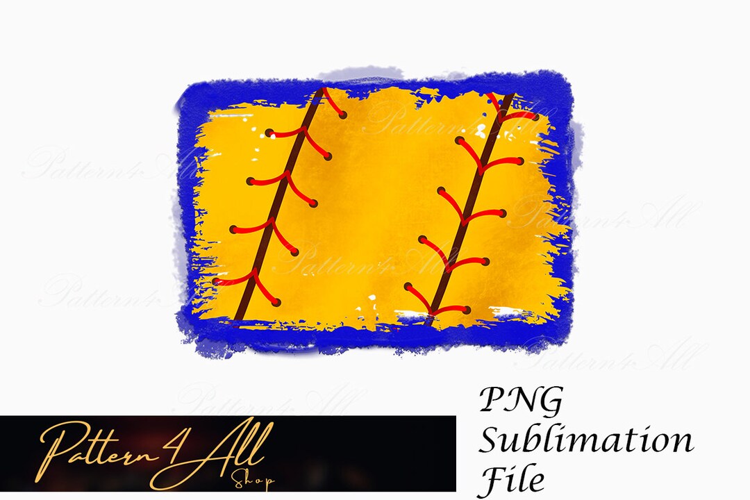 BLUE, Splatter Softball Png, Softball Png, Softball Background Png