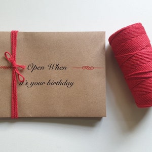 Cartas "Abre cuando" - Regalo para una relación a distancia - Cartas de amor personalizadas - Recuerdo romántico - Regalo de aniversario