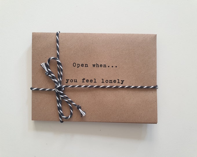 Open When Letters for Boyfriend – Long Distance Relationship Gift – Deployment Care Package – Romantic Letters for Him