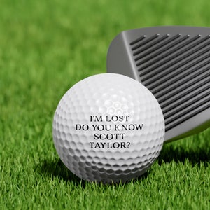 Custom Golf Balls, Personalized Golf Balls, Face Golf Ball, Logo Golf Ball, Golf Gift, Gift For Dad, Golf Wedding Favor, Fathers Day Golf