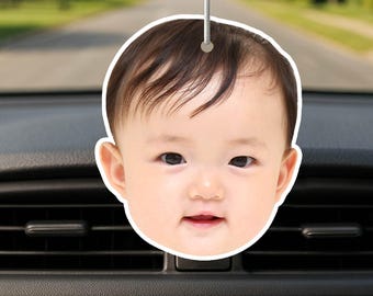 Custom Car Air Freshener, Car Scent, Valentines Day Gift for Boyfriend, Car Air Freshener, Picture Freshener, Personalized Car Accessories