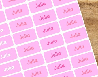 Waterproof Name Labels, Waterproof Daycare Labels, Dishwasher Safe Stickers, Name Stickers, School Supply Labels, Back to School Labels