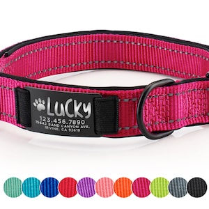 Dog Collar Personalized, Custom Dog Collar with Name and Phone Number, Engraved Puppy Collar, Dog Collar Girl, Pet Gifts for Dog Lovers bild 4