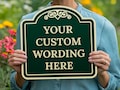 Custom Metal Sign for Outdoor or Indoor, Make Your Own Sign, Customize Yard Sign with Your Own Text for Home, Business, Fade Resistant